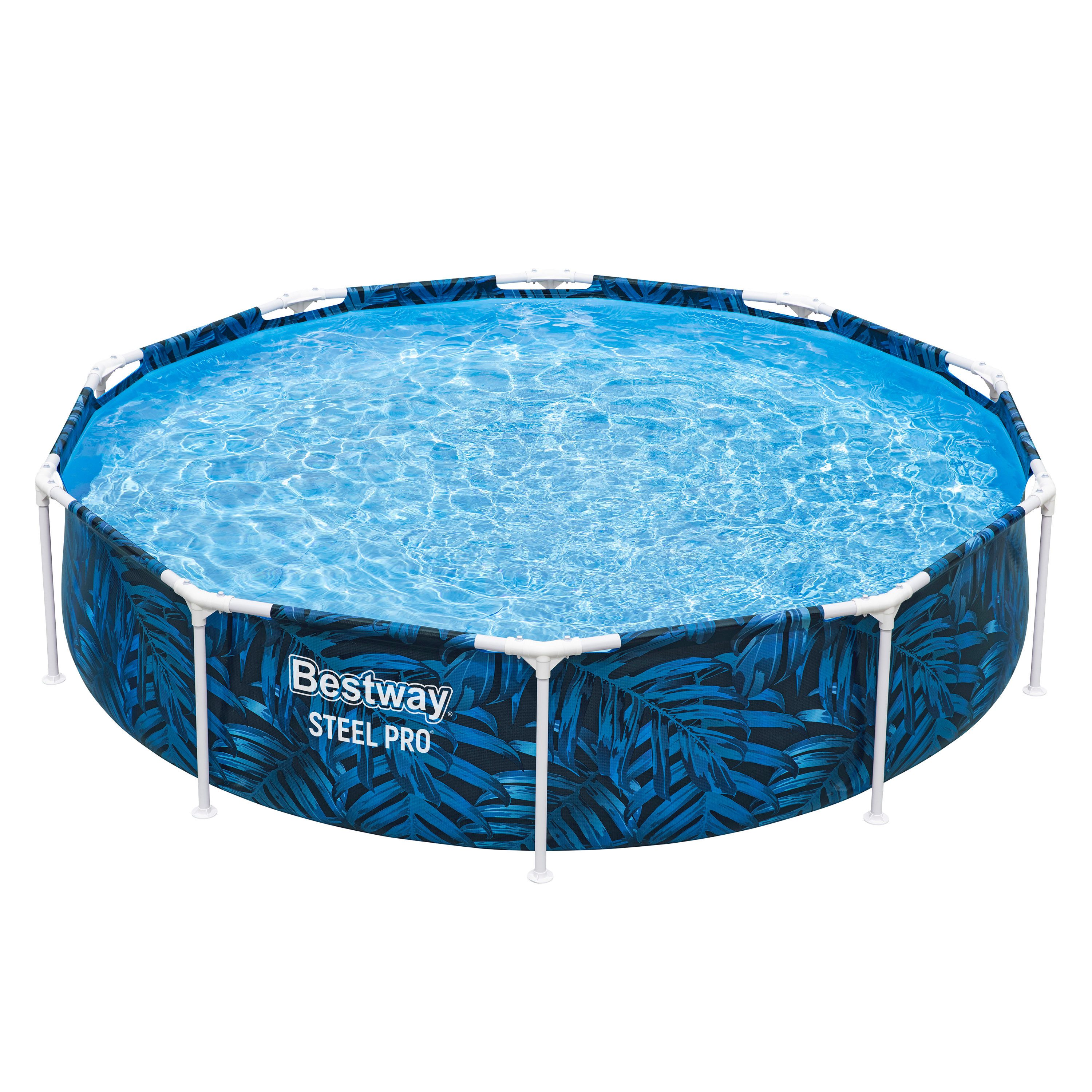 Bestway Framepool Steel Pro® (Packung, ohne Zubehör), Ø 305 x 66 cm