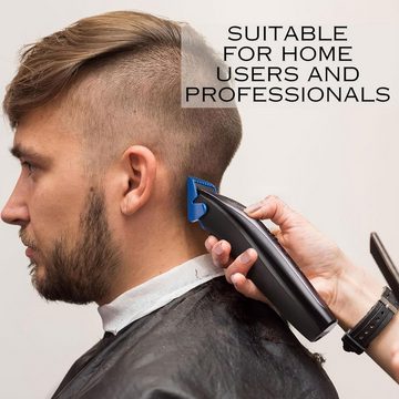 BARBERBOSS Haarschneider, Elektrischer Bartschneider und Rasierer zum Trimmen Stylen Rasieren, mit schneller USB-Aufladung Titan-Keramik-Klingen für sicheres Trimmen