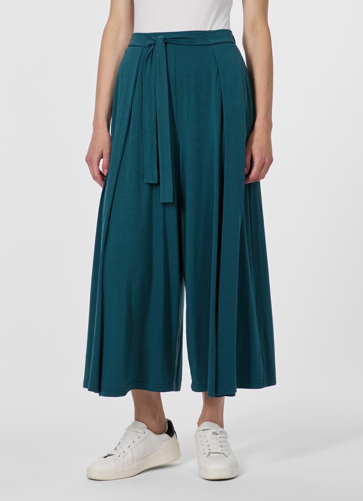 Ragwear Culotte ROZALIA Viskose mit weitem Bein und Bindeband für angenehmes Tragegefühl