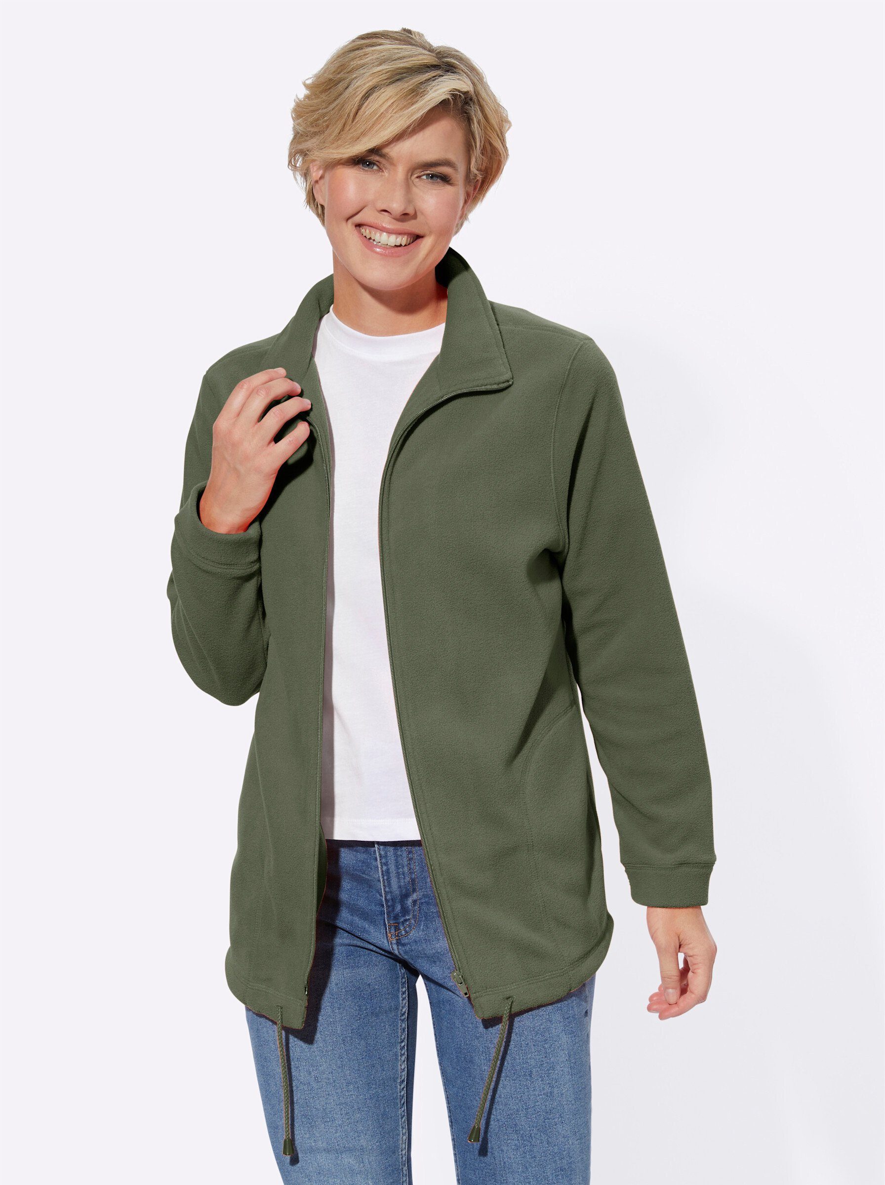 Casual Looks Fleecejacke günstig online kaufen