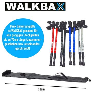 MAVURA Tragetasche WALKBAX Tasche für Nordic Walking Stöcke Trekkingstock Beutel faltbar, Wanderstöcke Tragetasche Stocktasche Nylon
