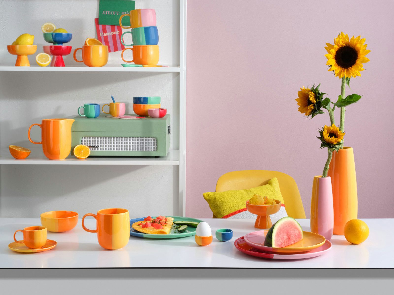 ASA SELECTION Speiseteller joy Speiseteller strawberry smoothie 26,5cm