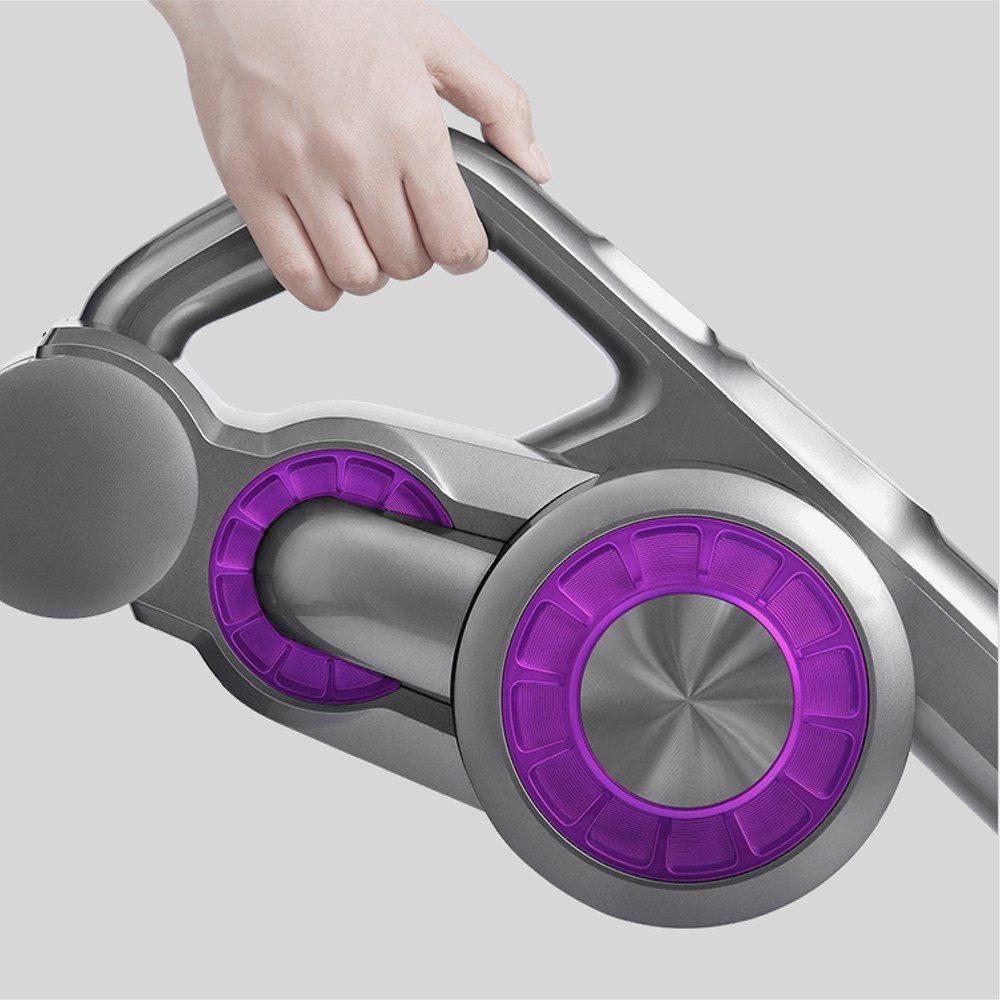 Jimmy Stielstaubsauger JV85 Pro Akku-Hand-und Stielstaubsauger Akku Staubsauger, 550 W, 550W 25KPa Saugleistung,Laufzeit bis zu 70 Minuten,0.6L Staubbehälter