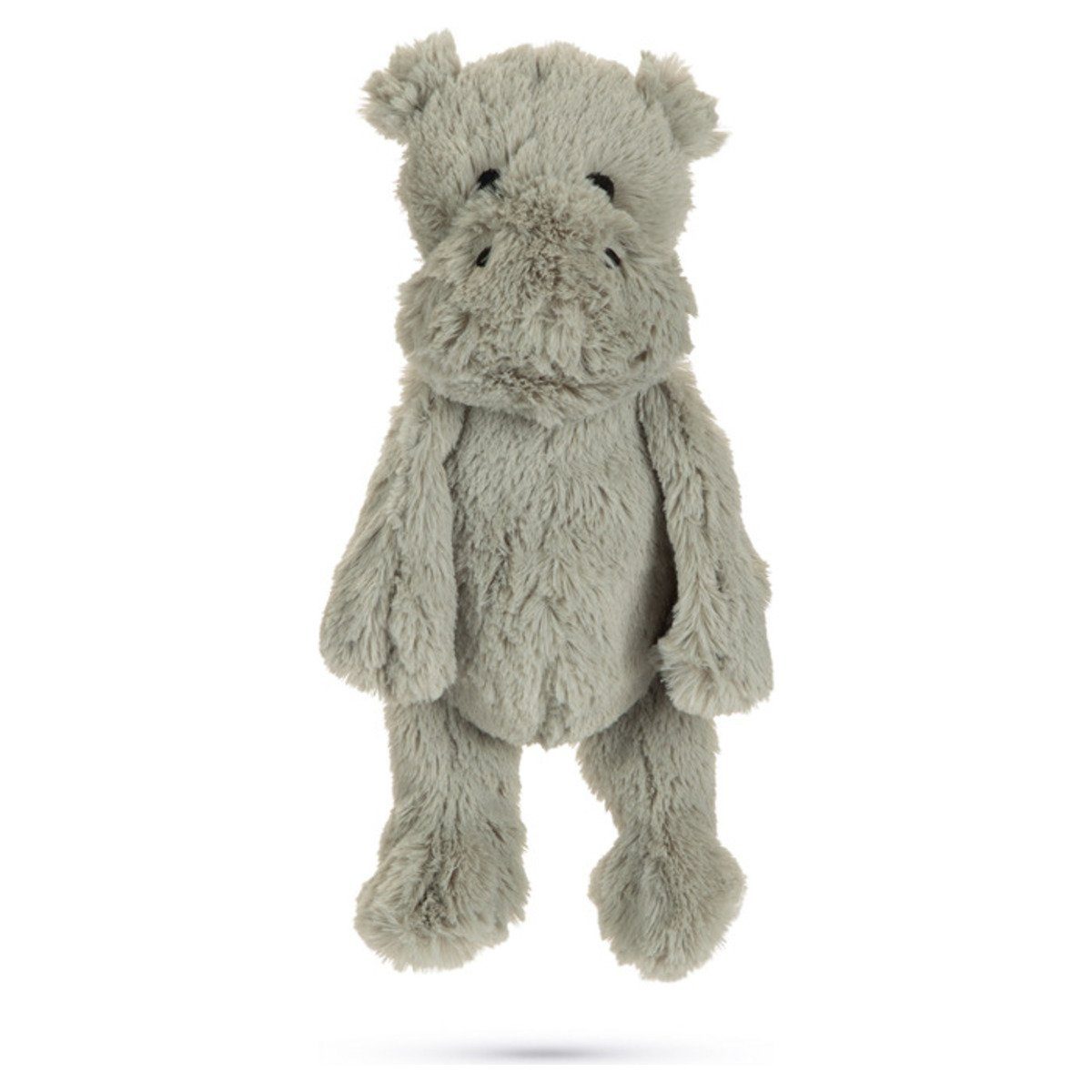 Beeztees Tierkuscheltier Hundespielzeug Plüsch Nilpferd Quin grau günstig online kaufen