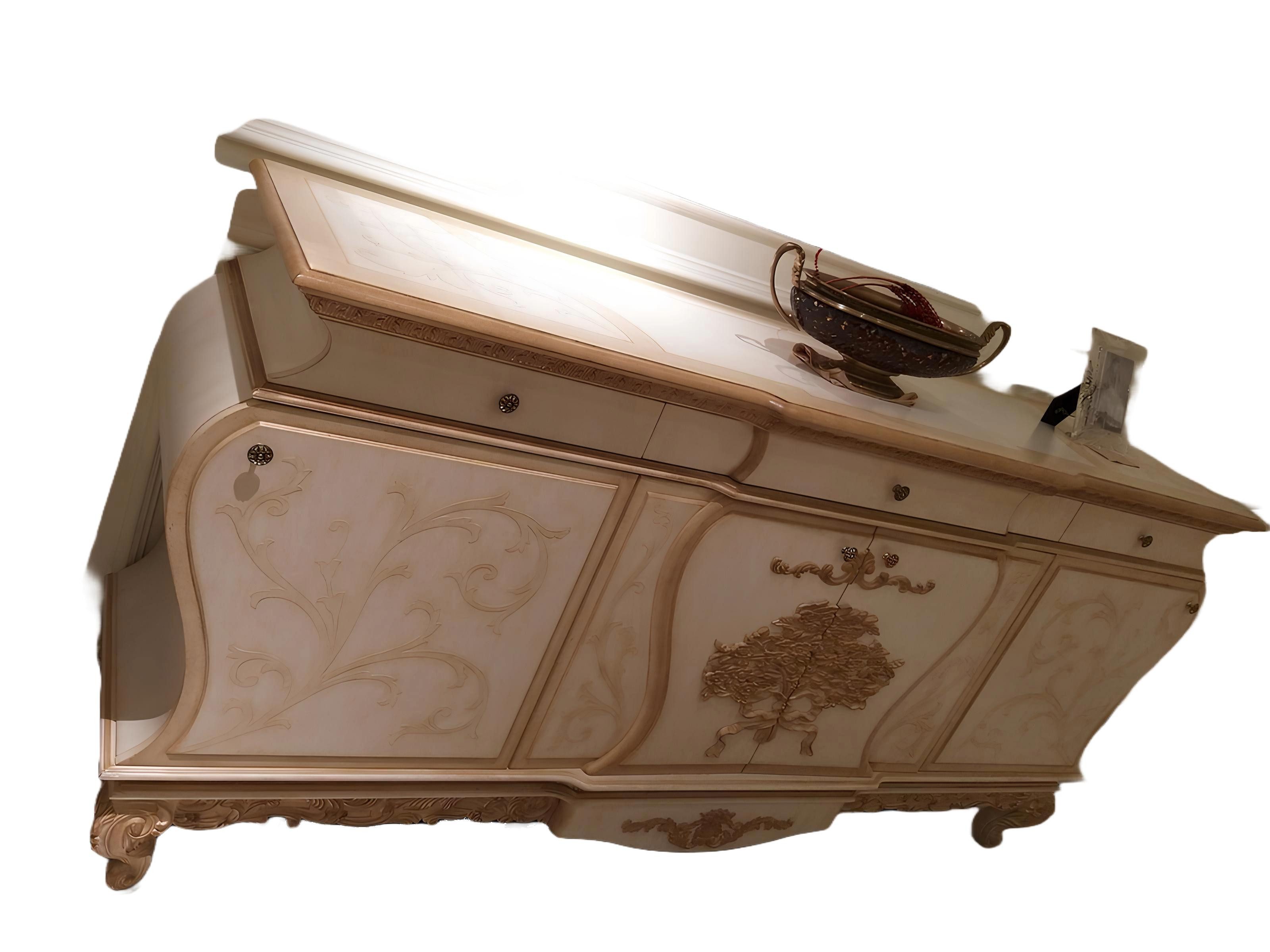 Xlmoebel Sideboard Elegante Barockkommode mit großem Stauraum in edlem Design (Sideboard, Buffet), Hergestellt in Europa