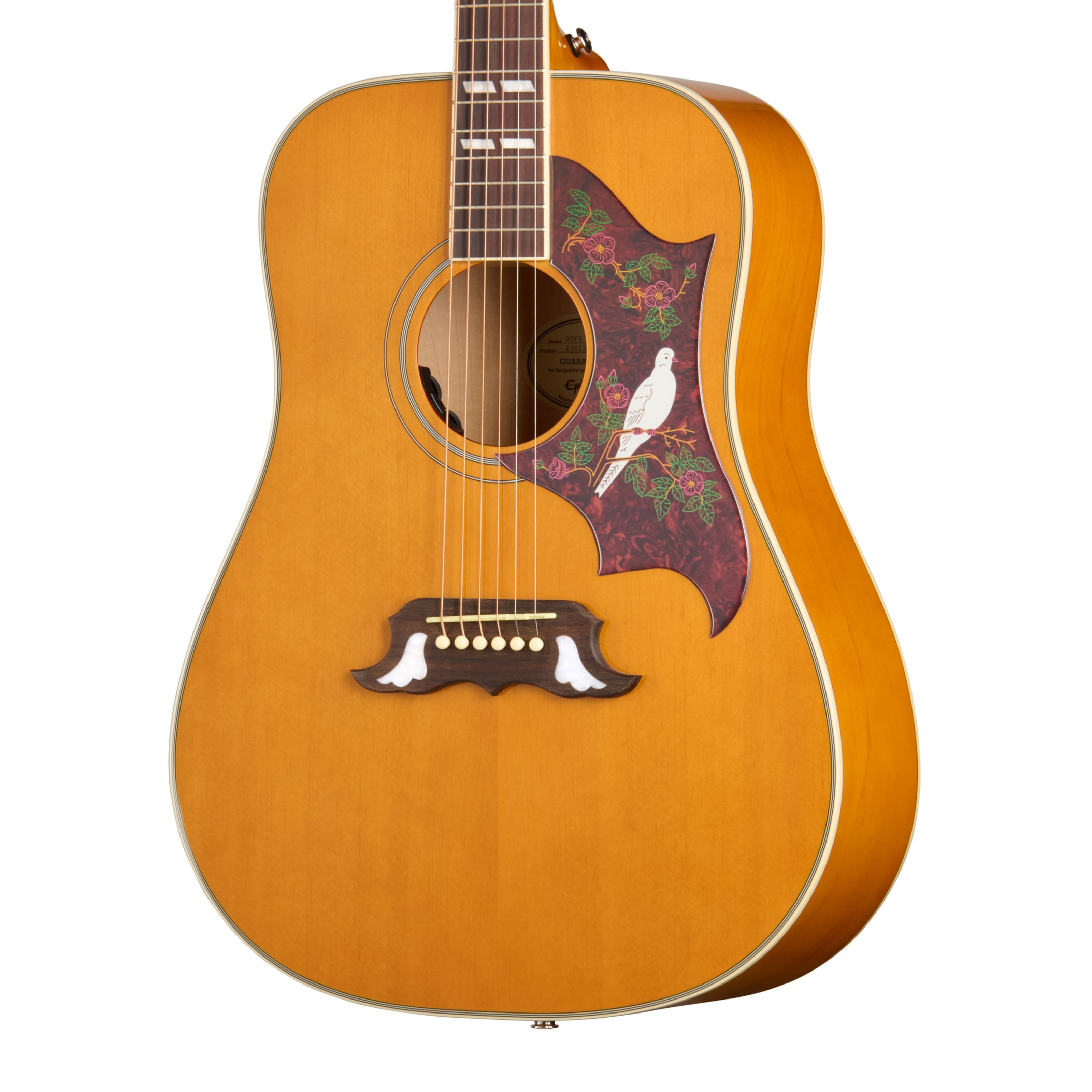 Epiphone Westerngitarre, Westerngitarren, Dreadnought Gitarren, Dove Studio Natural - Westerngitarre