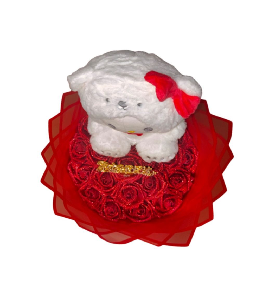 Kunstblumenstrauß Blumenstrauß / Rosen / Bouquets / Blumen / Künstliche Blu günstig online kaufen