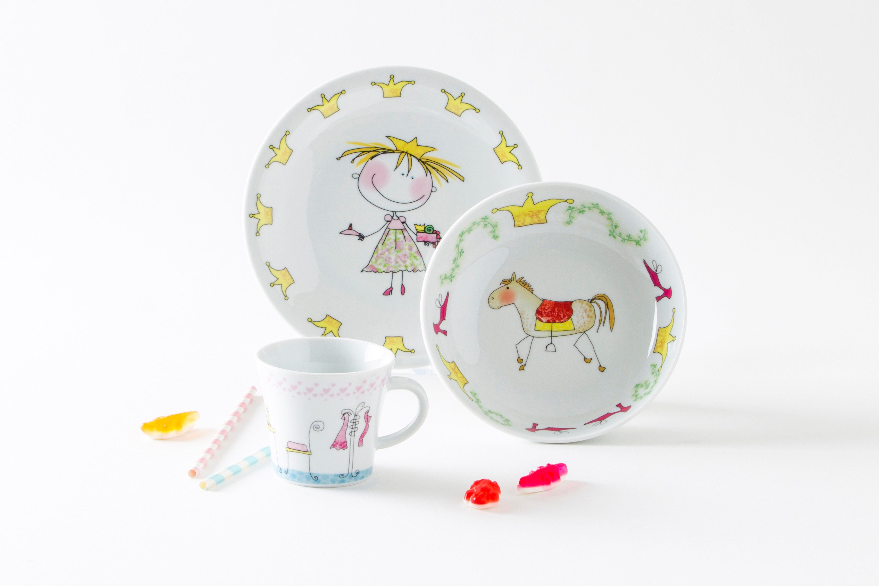 KAHLA Tasse Kids Tasse 0,22 l, 1-tlg., Porzellan, spülmaschinenfest, mikrowellenfest, Made in Germany