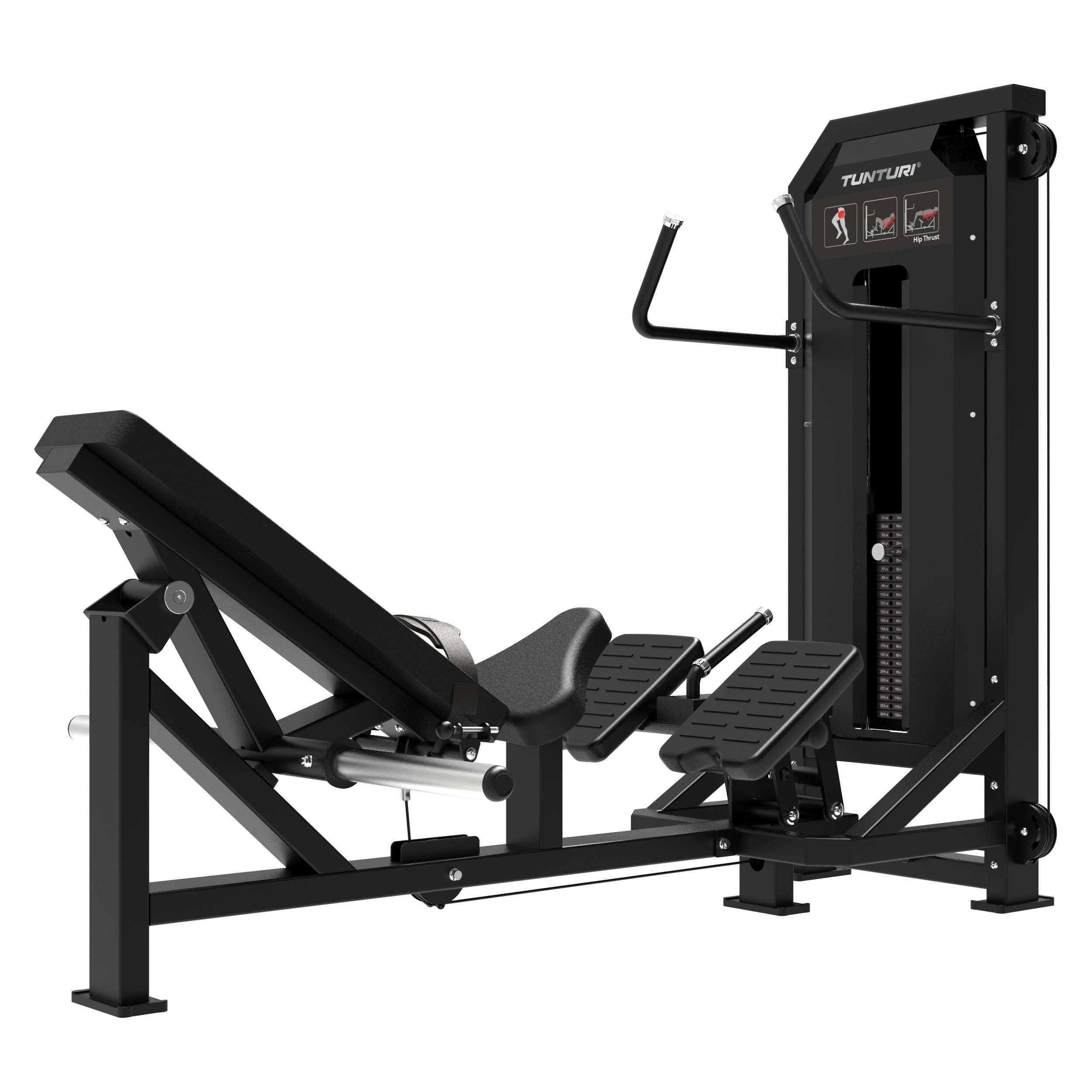 Tunturi Kraftstation Hip Thrust Kraftstation, Pin Loaded, bis 200 kg, V-Serie