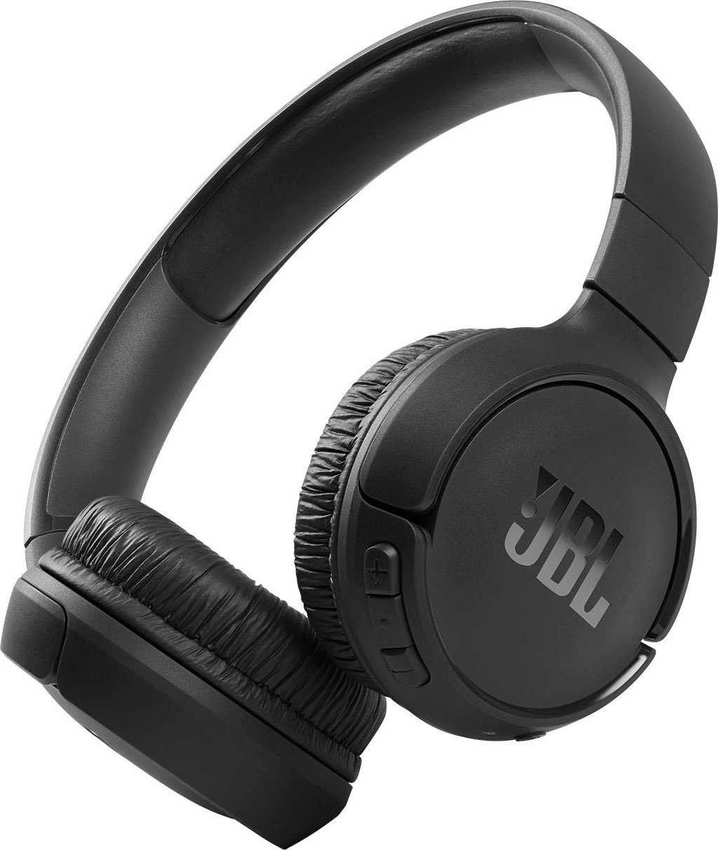 JBL TUNE T510 BT On-Ear-Kopfhörer (Sprachsteuerung, kompatibel mit Siri, Google Now, Google Assistant, Siri) schwarz | On-Ear-Kopfhörer