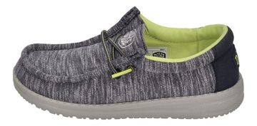 Hey Dude WALLY YOUTH STRETCH Sneaker Navy