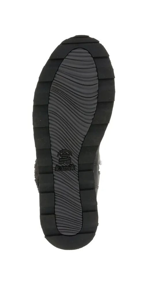 Kamik Ariel Flanell Wildleder/wasserdicht schwarz Damen Winterstiefel günstig online kaufen