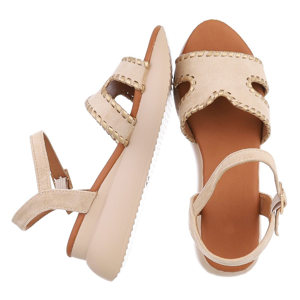 Ital-Design Bequeme Damen-Sandalen mit elegantem Design günstig online kaufen