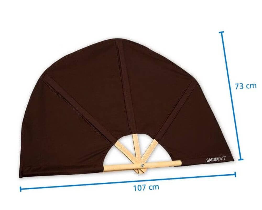 Saunagut Sauna-Aufgussset SAUNAGUT® Aufgussfächer Esche Standard