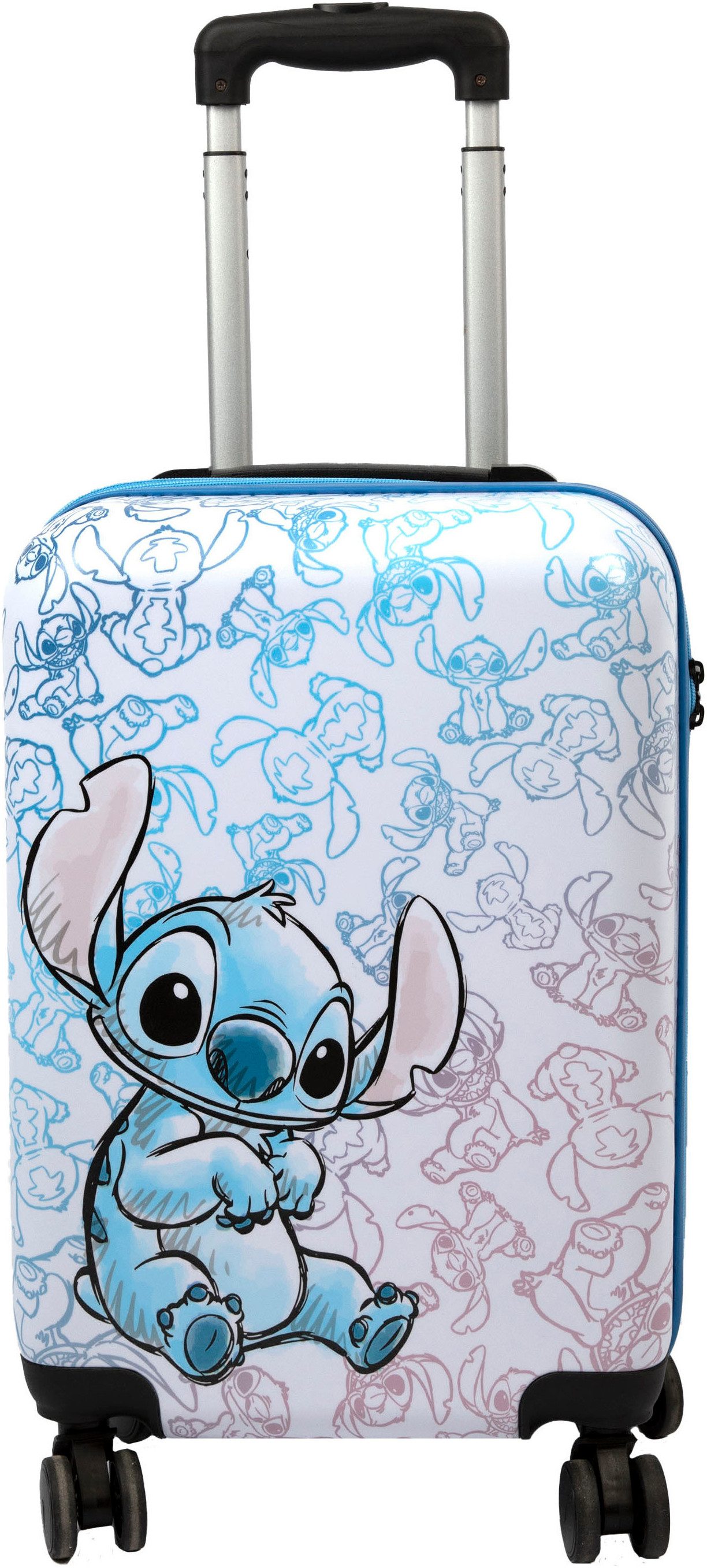 UNDERCOVER Kinderkoffer Stitch, 59 cm, 4 Rollen, mit TSA-Zahlenschloss