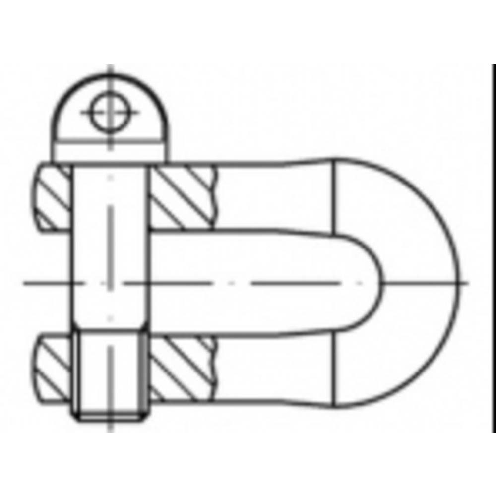 TOOLCRAFT Schäkel Schäkel