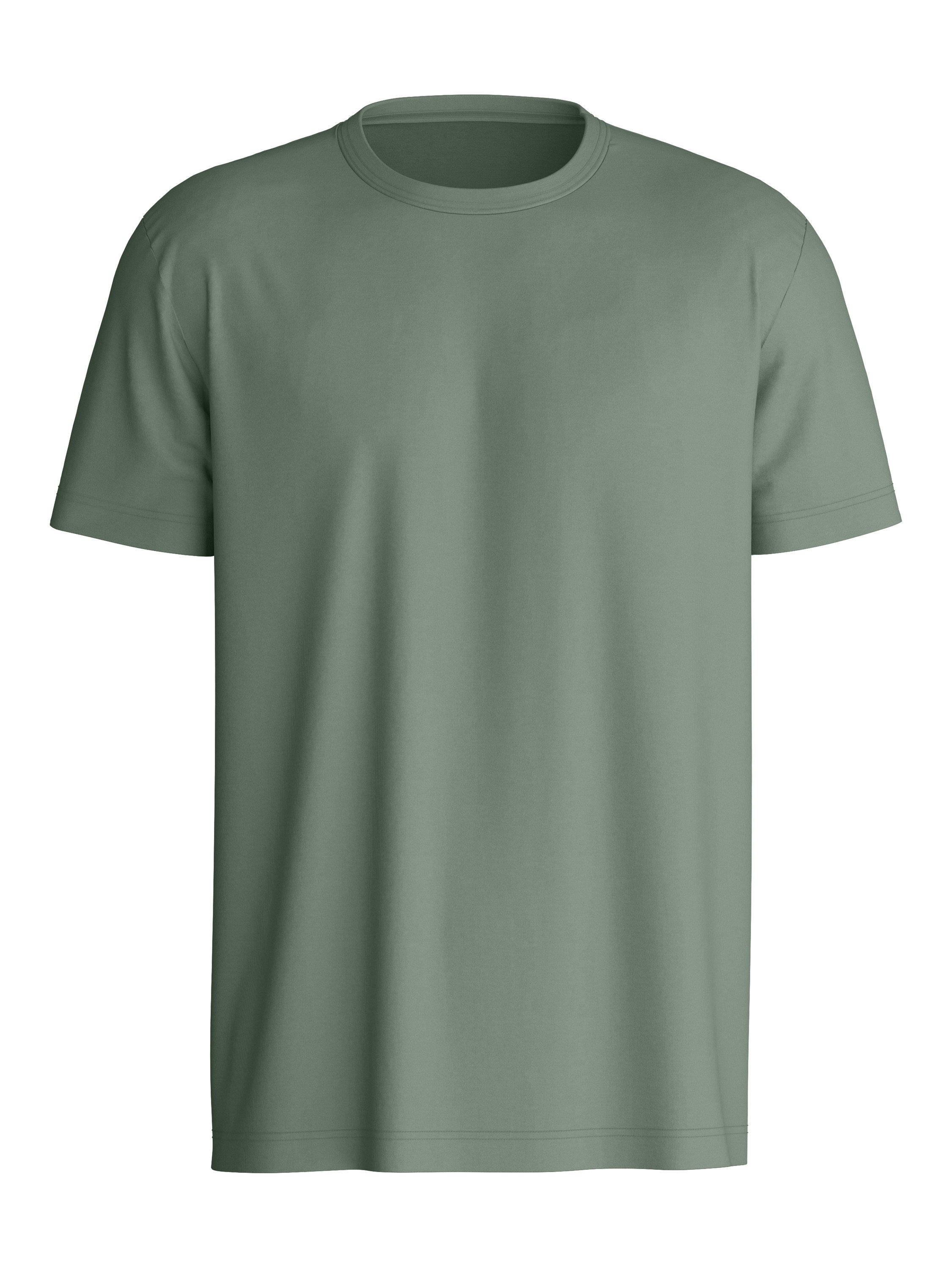 CALIDA Kurzarmshirt RMX Sleep Leisure Herren (1-tlg) Baumwolle, sportlicher Schnitt, amtungsaktiv, pflegeleicht