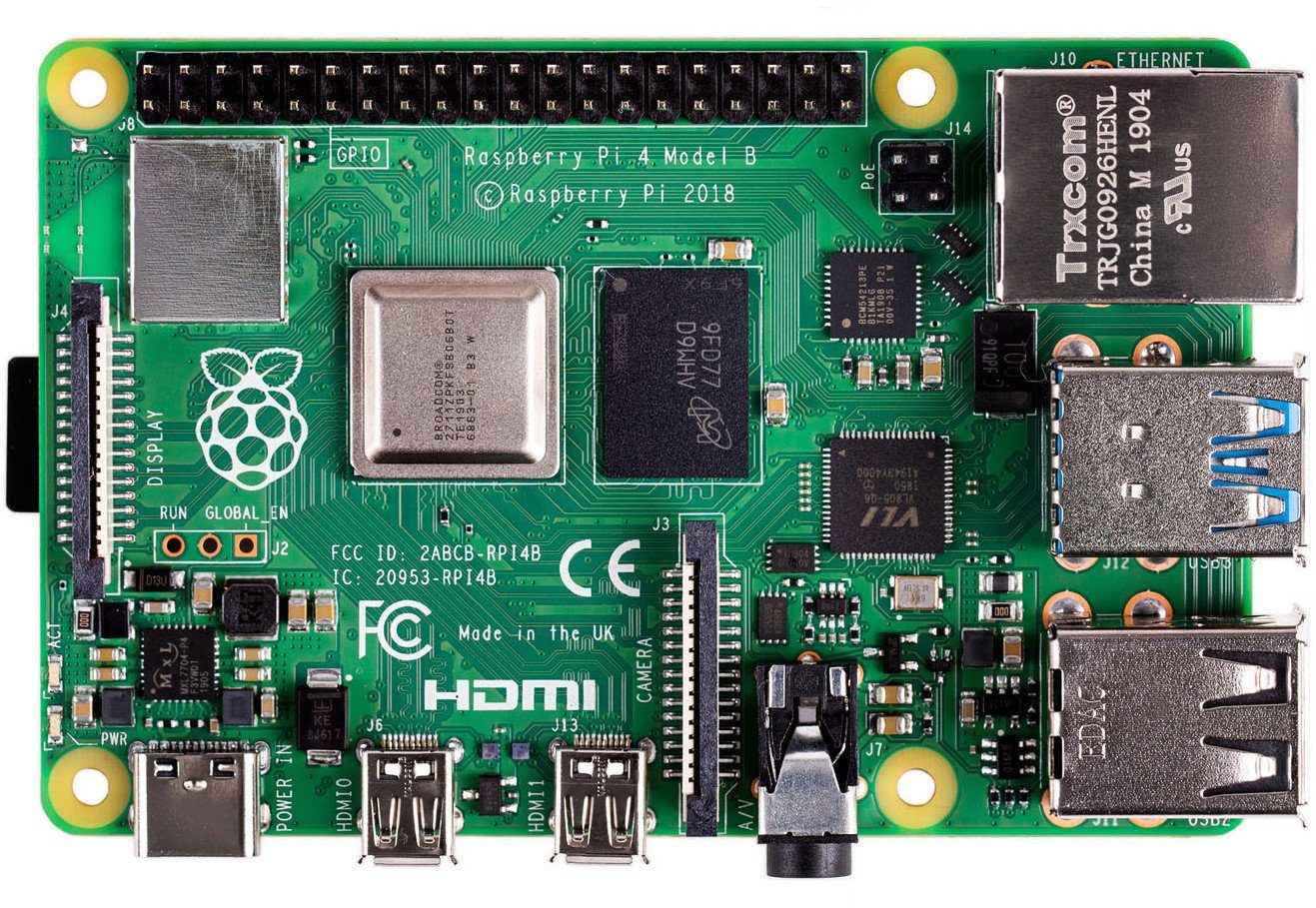 Raspberry Pi 4 Model B 4GB LPDDR4 Mainboard