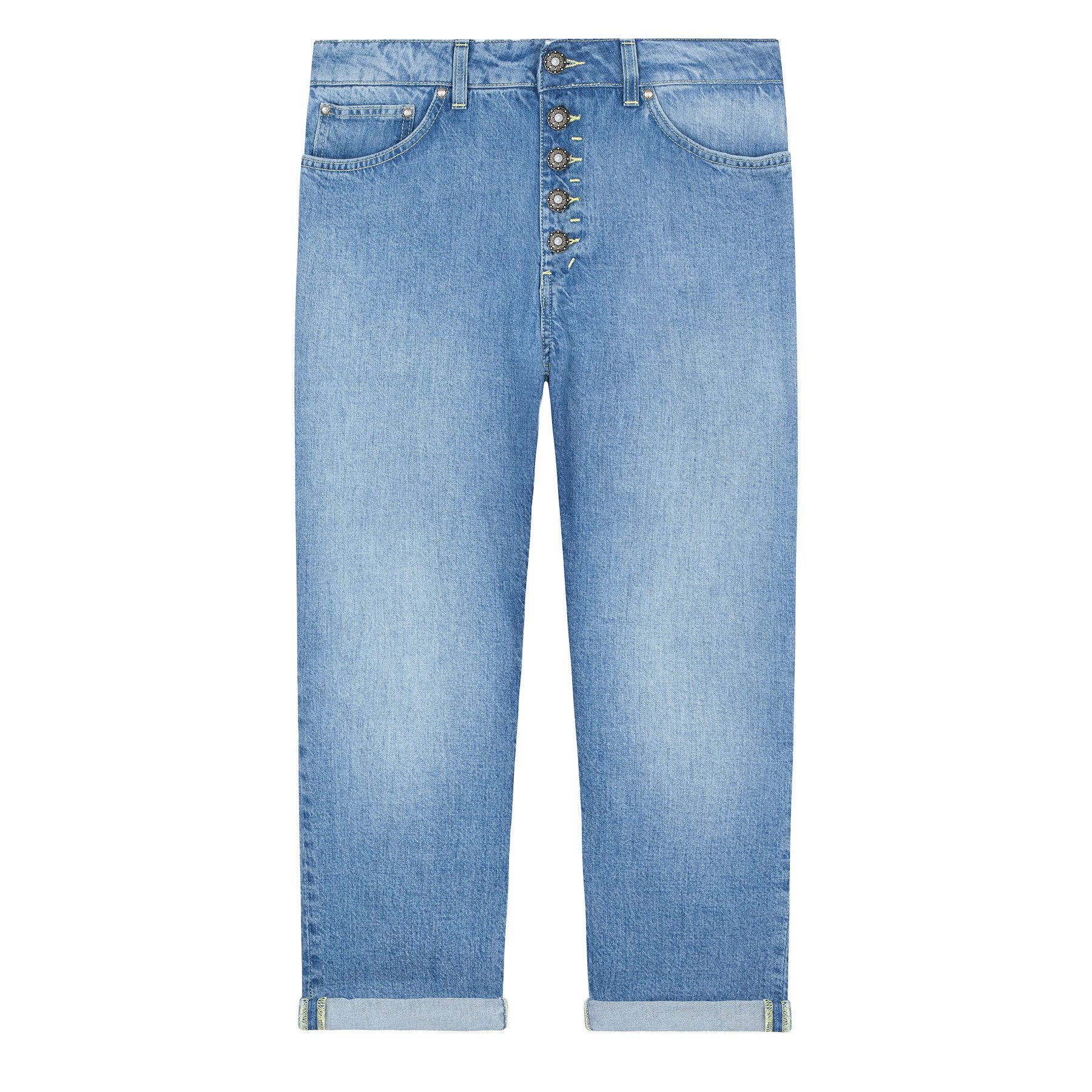 DONDUP Straight-Jeans Jeans KOONS GIOIELLO Mid Waist
