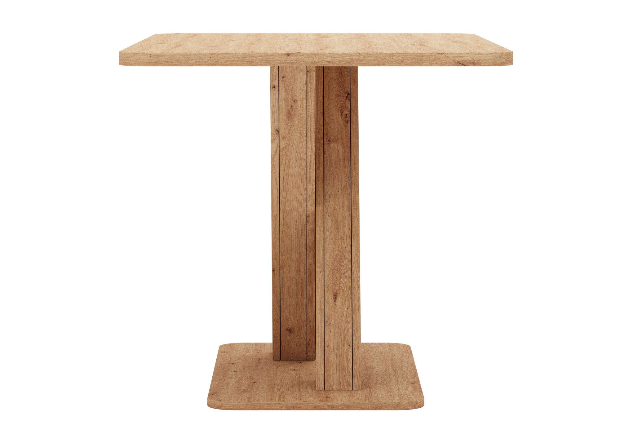 Home affaire Esstisch Miles Tisch, Esszimmertisch, Küchentisch (1-St), Esstisch mit X Gestell und Bodenplatte. Breite 137 cm, fix Tisch