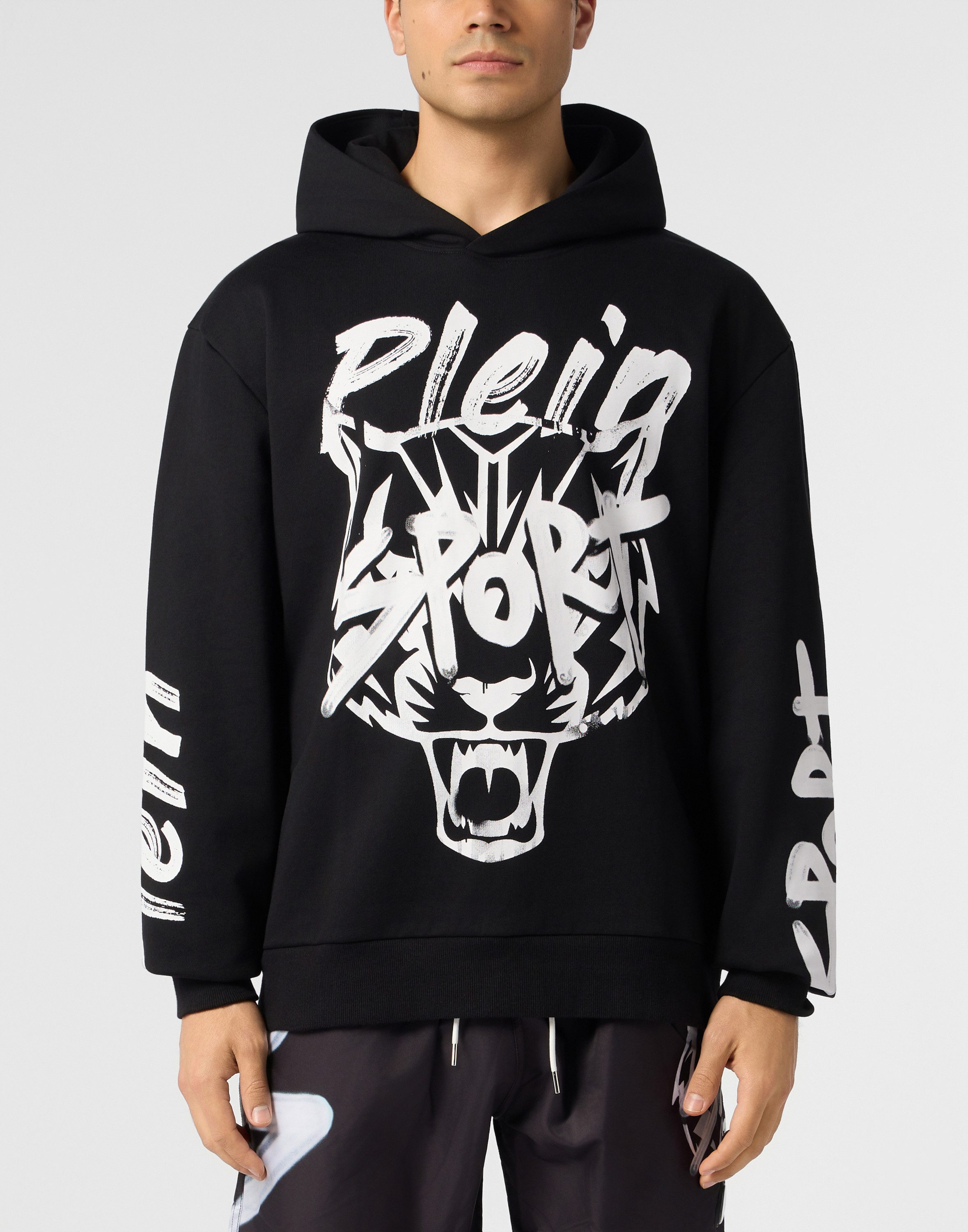 PLEIN SPORT Sweatshirt Kapuzen-Sweatshirt