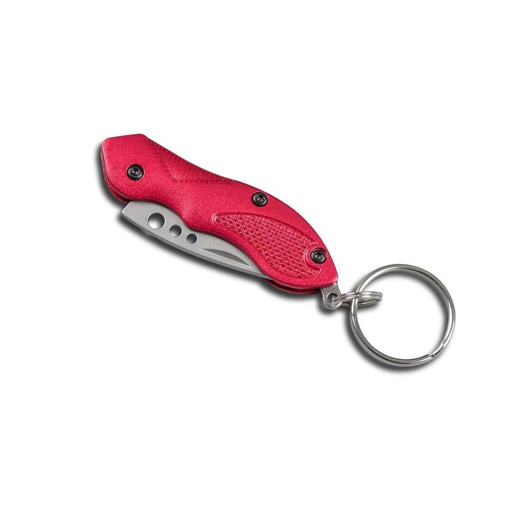 Munkees Universalmesser Klappmesser II in Rot für Alltag, Outdoor und Reise, (Einzelartikel), kompakt, robust, alltagstauglich