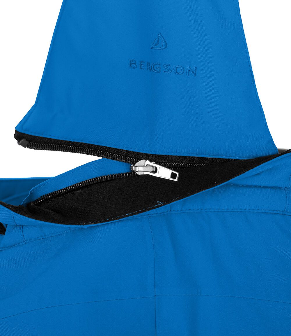 Bergson Skihose PELLY Kinder Skihose, wattiert, 20000 mm Wassersäule, Normalgrößen, blau – Bild 4 von 5