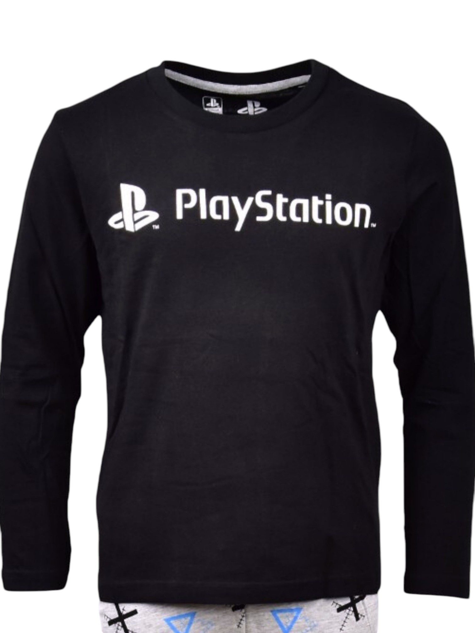 Playstation Schlafanzug (2 tlg) Kinder Pyjama langarm Gr. 116 - 152 cm