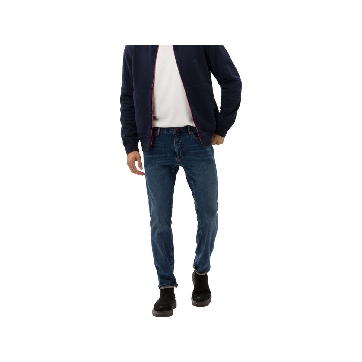 Brax 5-Pocket-Jeans dunkel-blau (1-tlg)