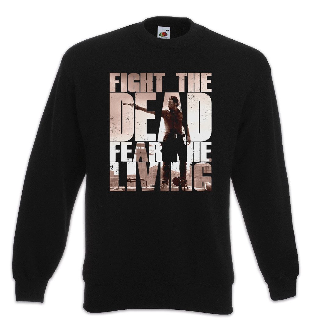 Sweatshirt Fight The Dead Fear The Living III Sweatshirt Walking Rick Grimes