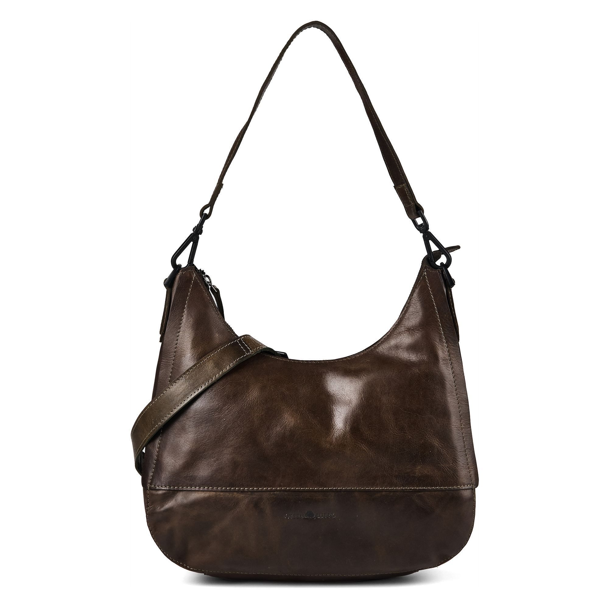 Greenburry Schultertasche Newport, Leder