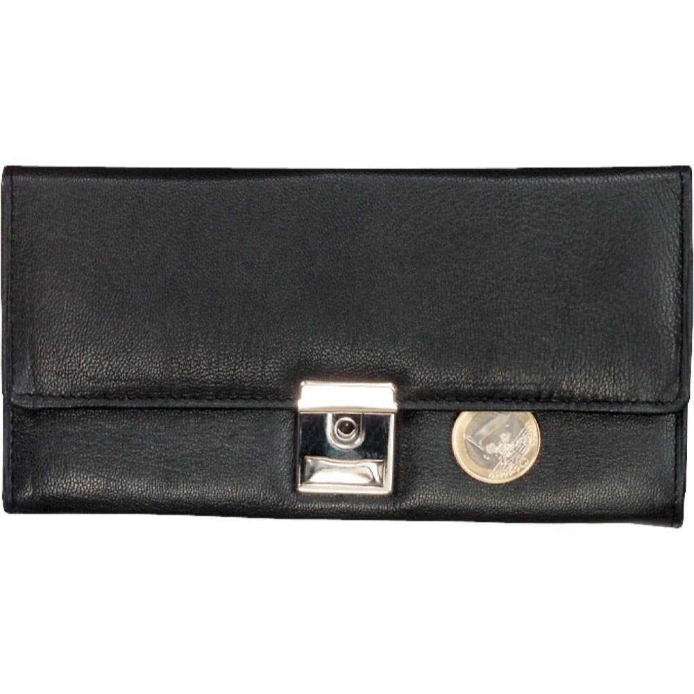 Alassio Kellnerbörse, aus Nappa Leder, schwarz