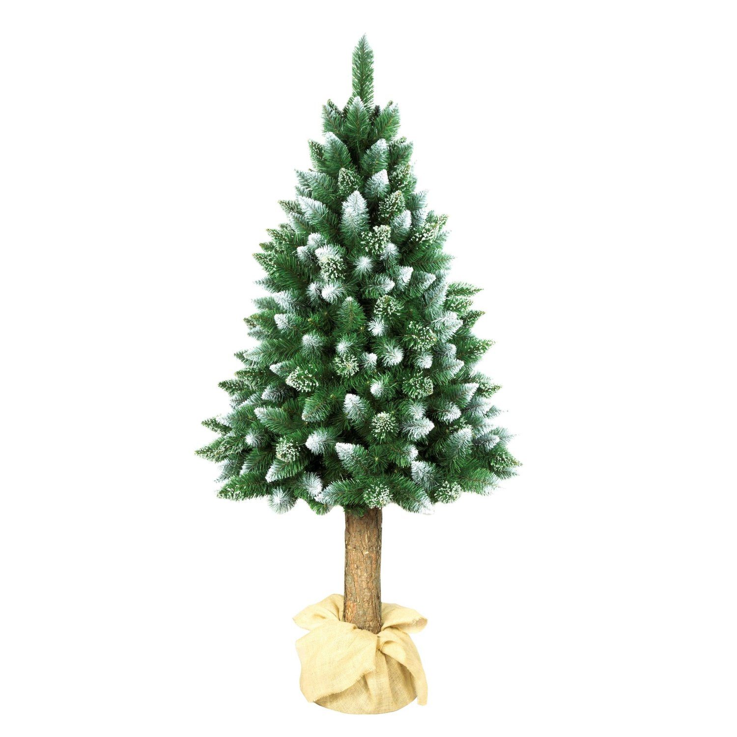damich Künstlicher Weihnachtsbaum, Kiefer, Tannenbaum mit Naturstamm 160/180/200 cm