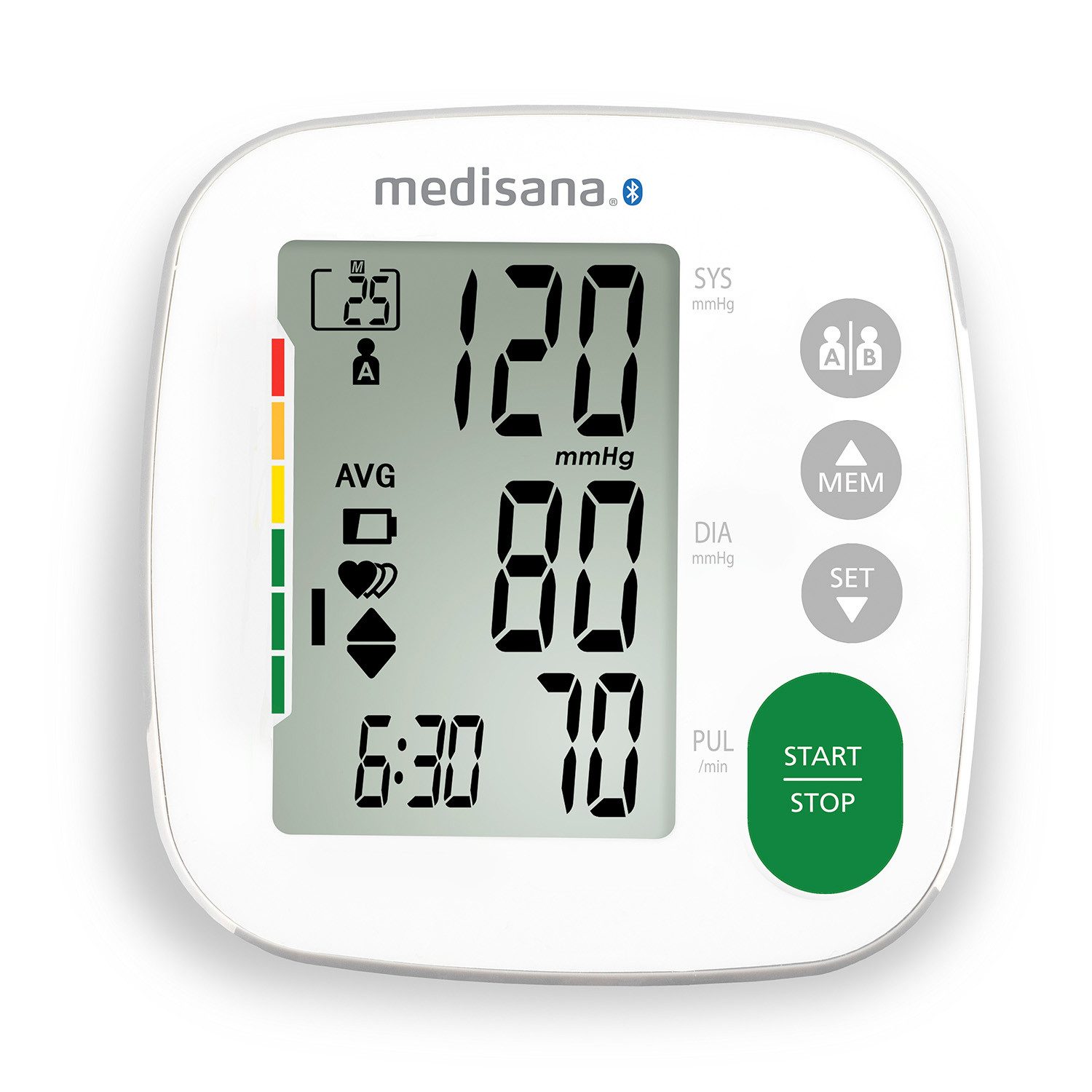 medisana Oberarm-Blutdruckmessgerät BU A52 connect mit VitaDock+ App