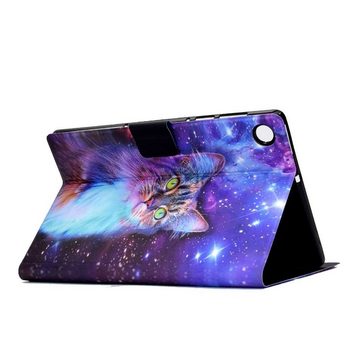 Wigento Tablet-Hülle Für Samsung Galaxy Tab A9 Plus Kunstleder Tablet Tasche Hülle Motiv 11