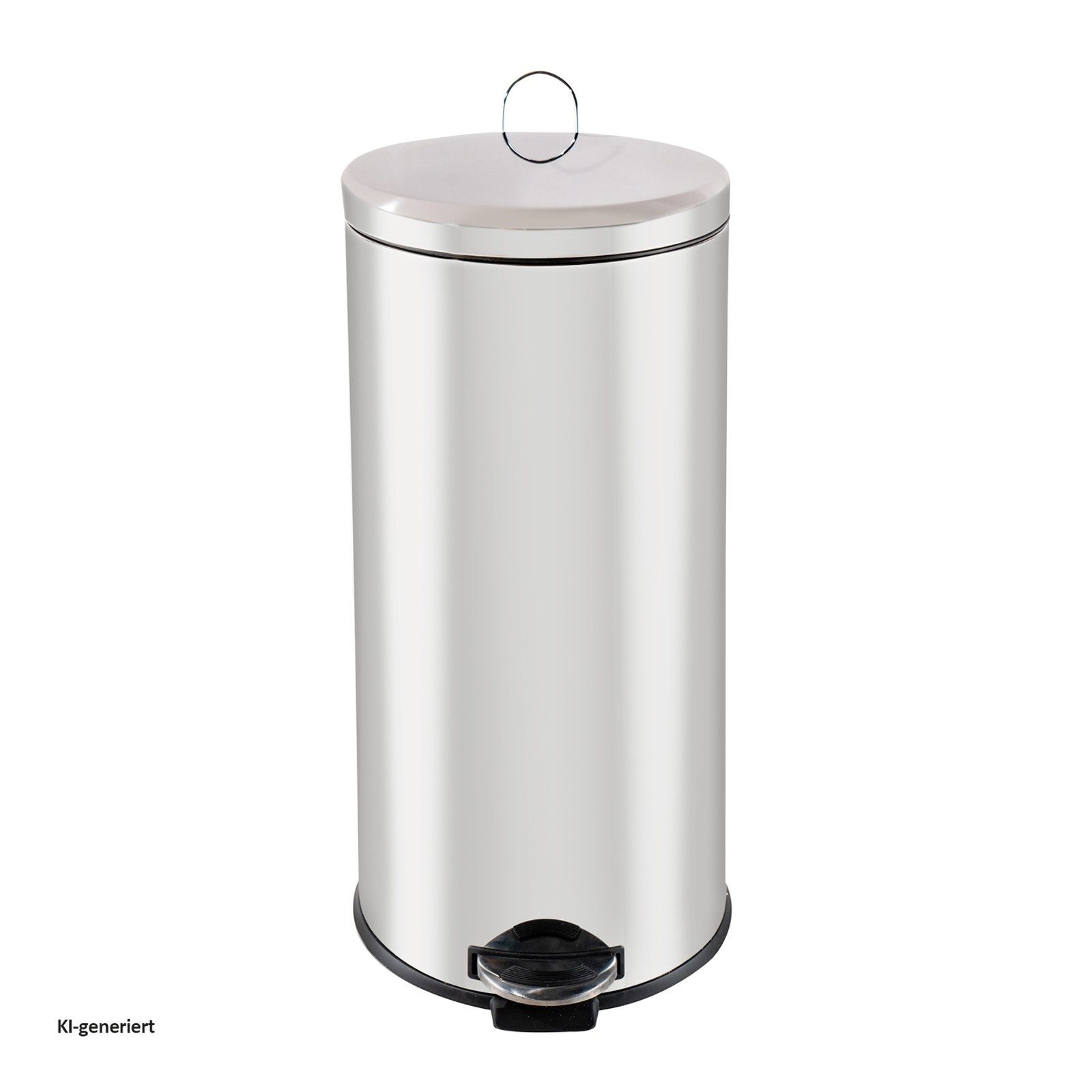 HTI-Living Mülleimer Abfalleimer 30 Liter Edelstahl Jannik, Mülleimer mit Soft-Close-Deckel