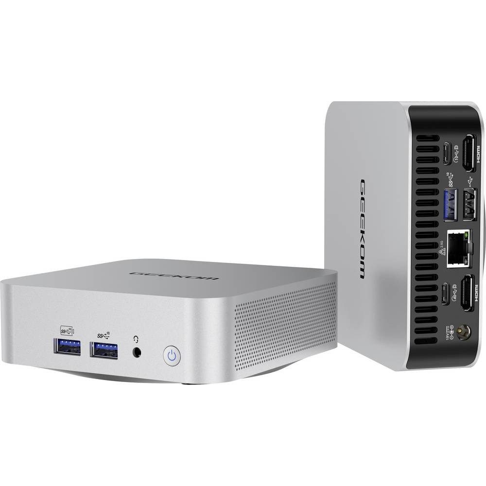GEEKOM Mini PC A8 AMD Ryzen 7 8745HS 5.1 GHz 16 GB RAM 1 TB SSD AMD Radeon™ Mini-PC (WiFi)