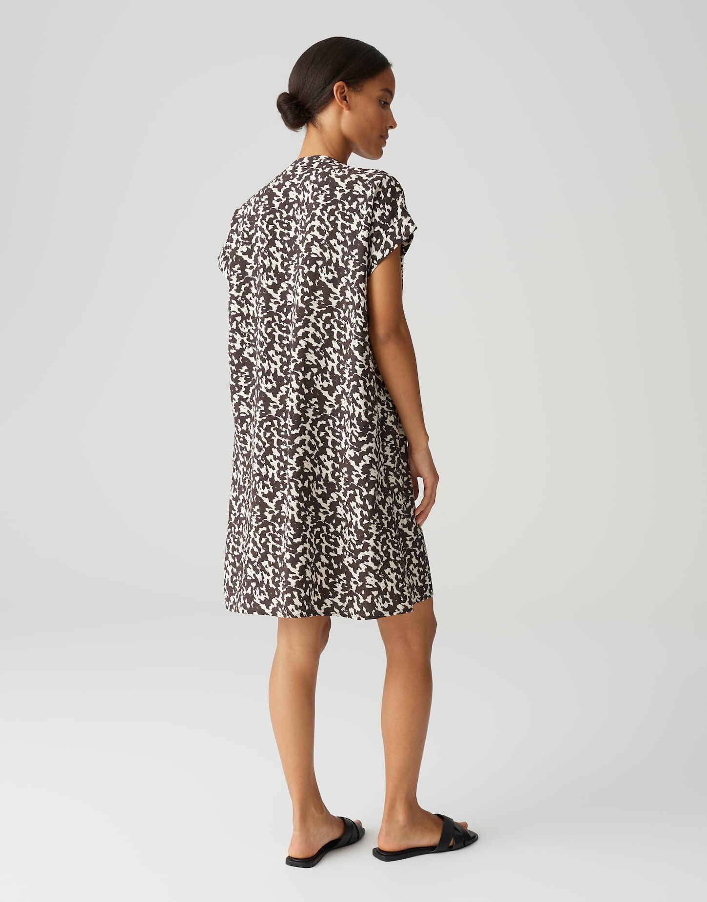 OPUS Hemdblusenkleid WULARA SHADOW aus Modalmix