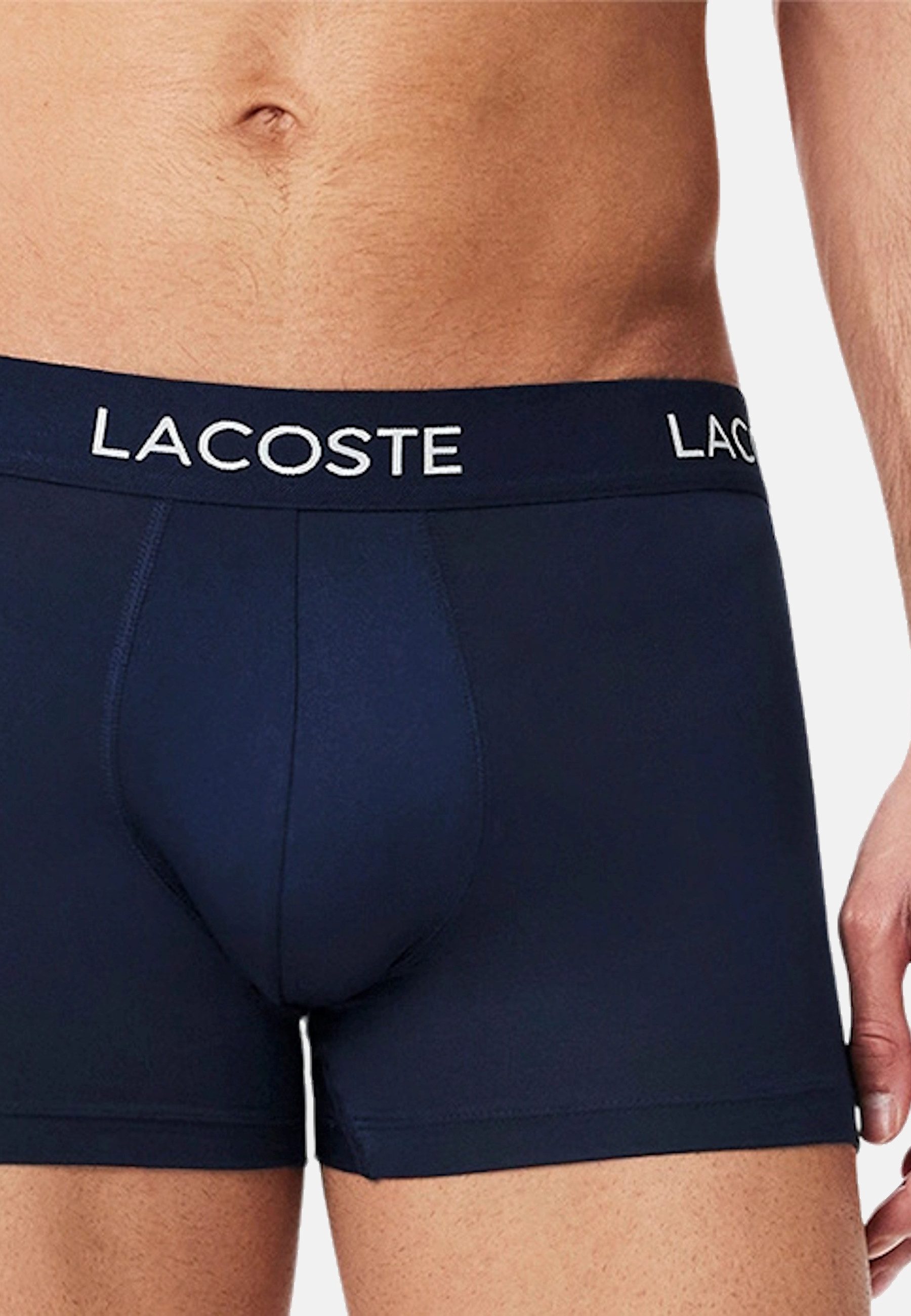 Lacoste Boxershorts Boxershorts Unterhosen 3-Pack (3-St)