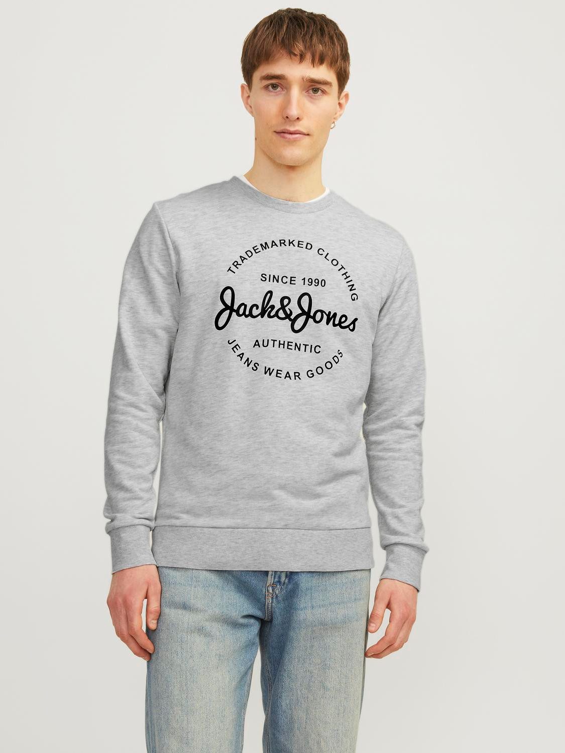 Jack & Jones Sweatshirt JJFOREST SWEAT CREW NECK