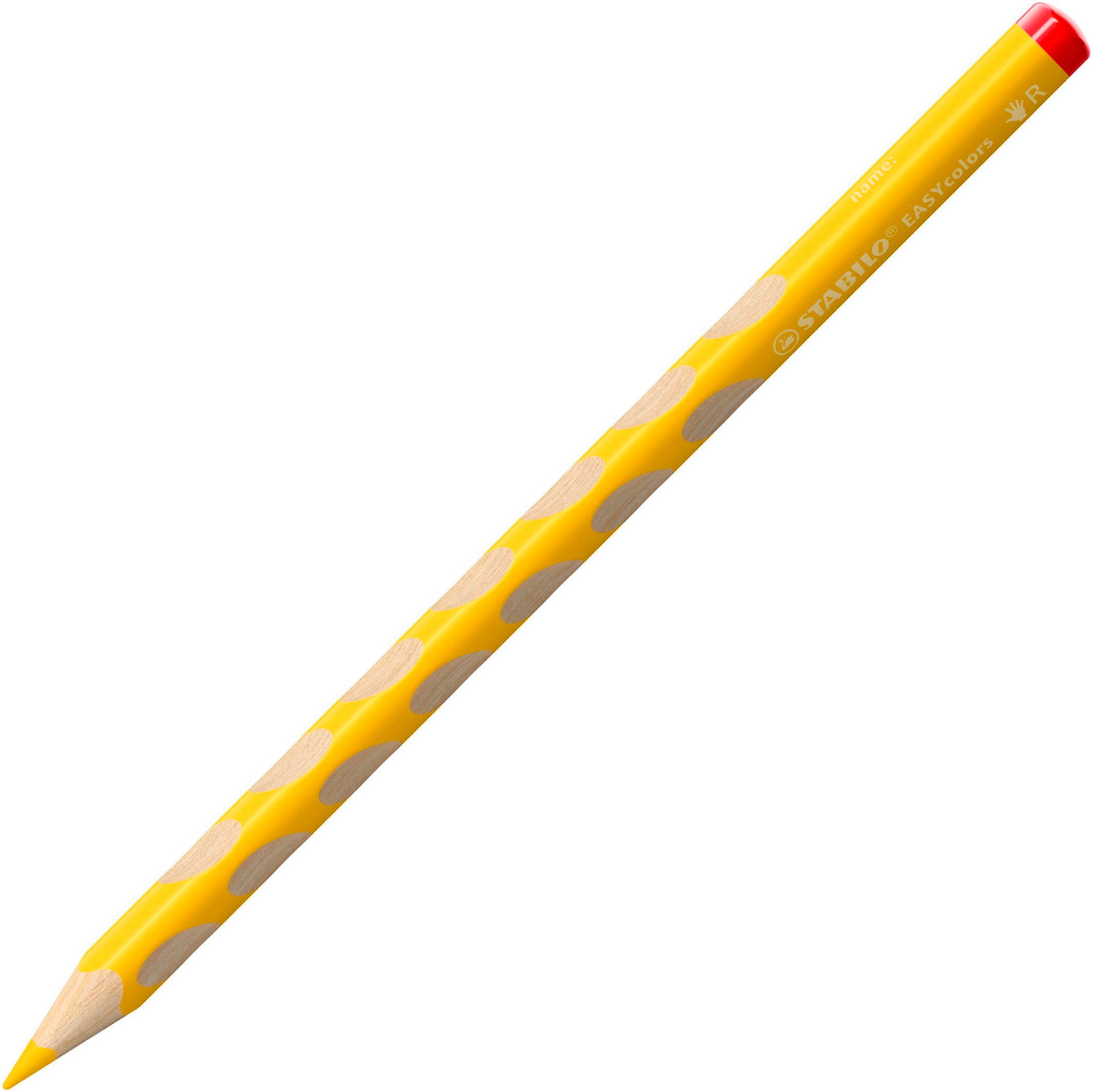 STABILO Buntstift STABILO EASYcolors - 12er Pack mit Spitzer, für Rechtshänder; Made in Germany