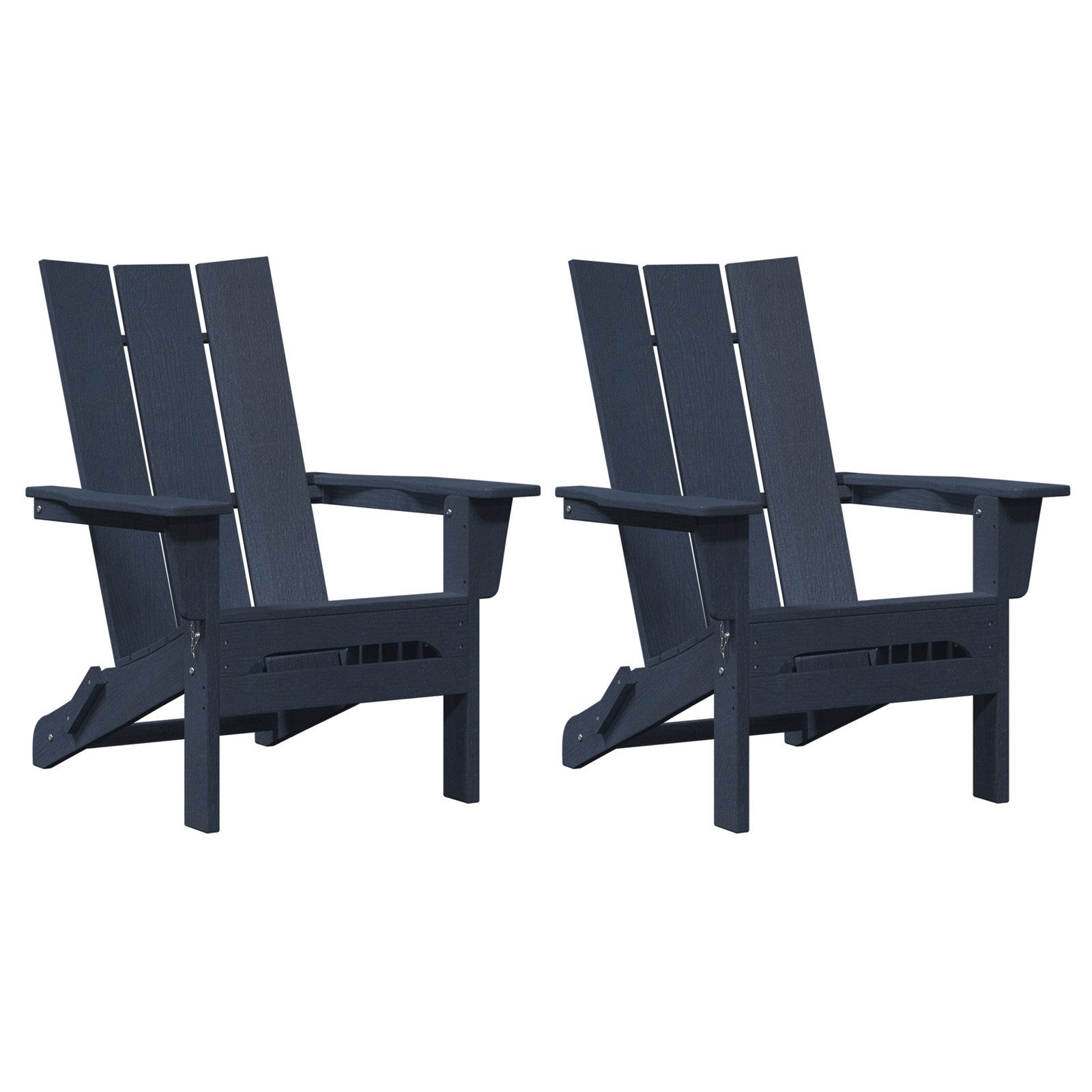 vidaXL Gartenstuhl Faltbare Adirondack Stühle 2 günstig online kaufen
