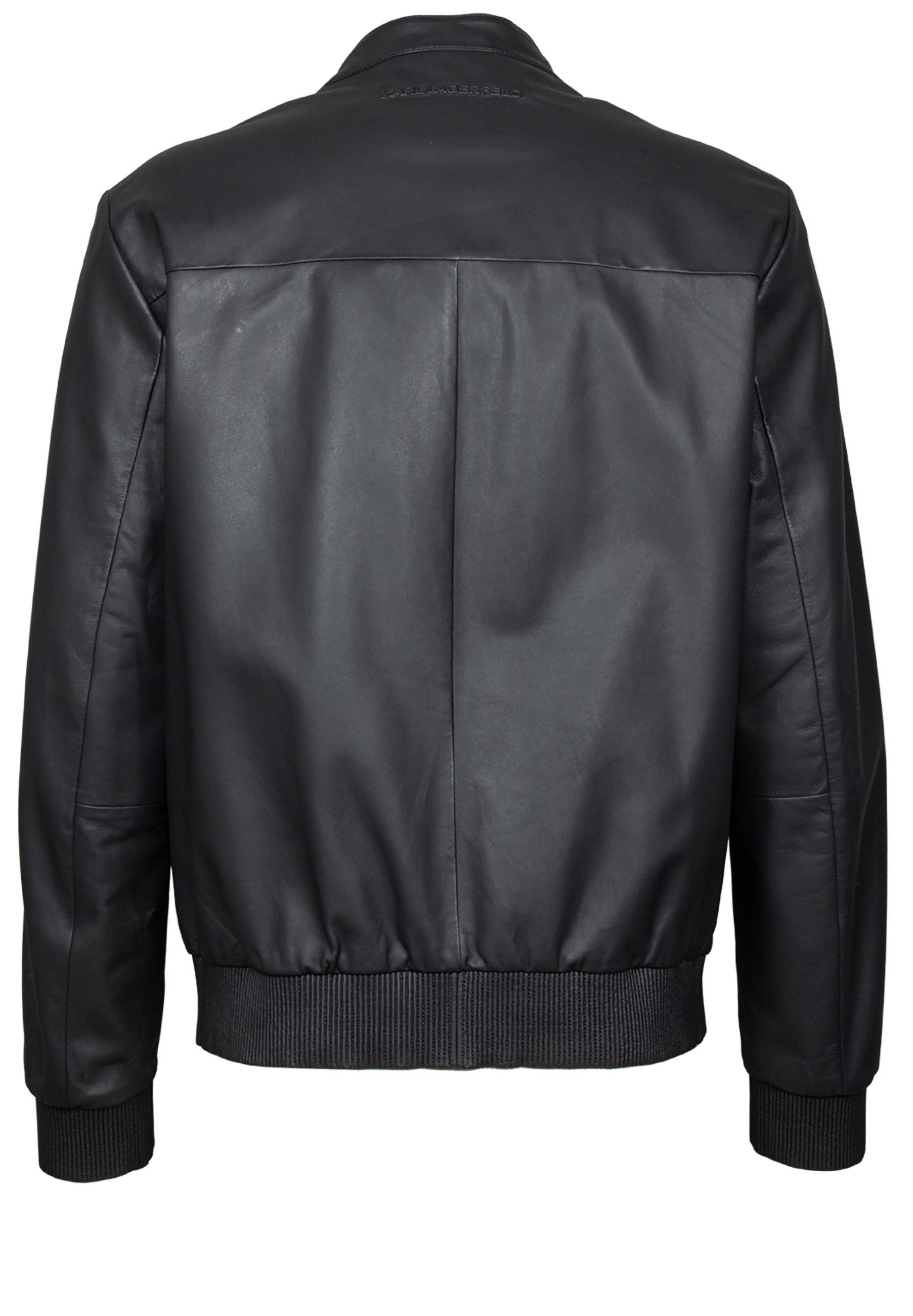 LAGERFELD Lederjacke Leather Blouson (1-St)
