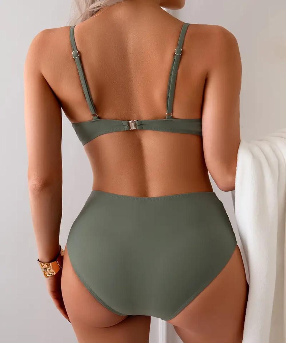 Selef Creation Balconette-Bikini Damen-Bikini-Set mit High-Waist-Slip günstig online kaufen