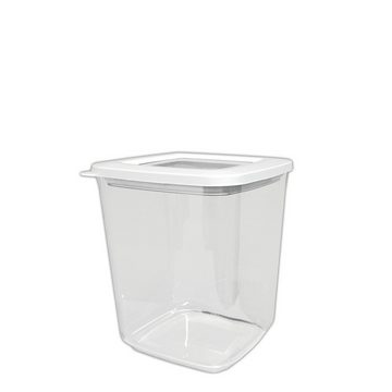 HAC24 Vorratsdose Aufbewahrungsbox Frischhaltedosen Müslidose Lebensmittel Vorratsbehälter, Kunststoff, (Set, 3-tlg., 1x 1 Liter, 1x 1,3 Liter, 1x 1,7 Liter), Deckel mit Gummidichtung