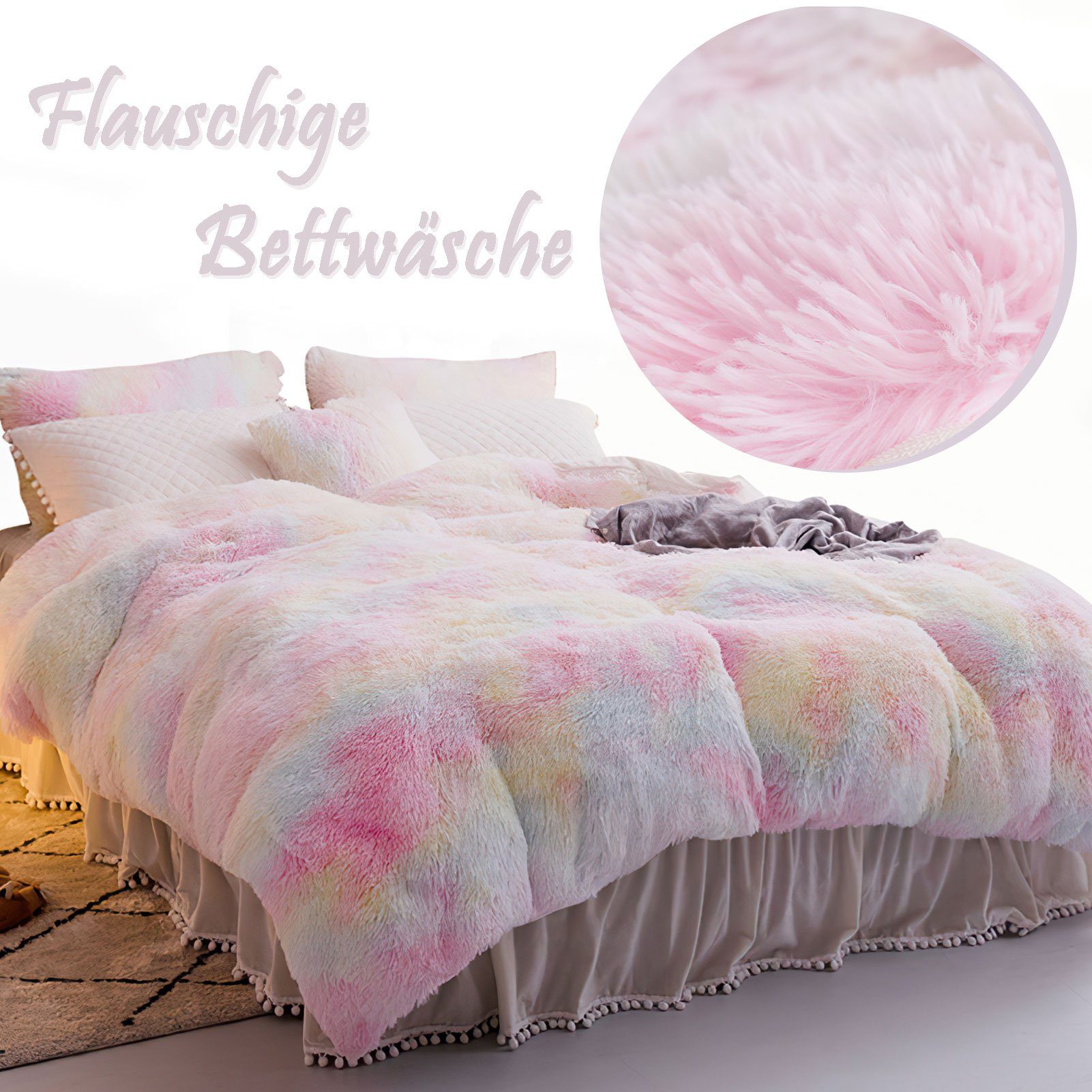 KEAYOO Bettwäsche SD, Polyester, 2 teilig, günstig online kaufen