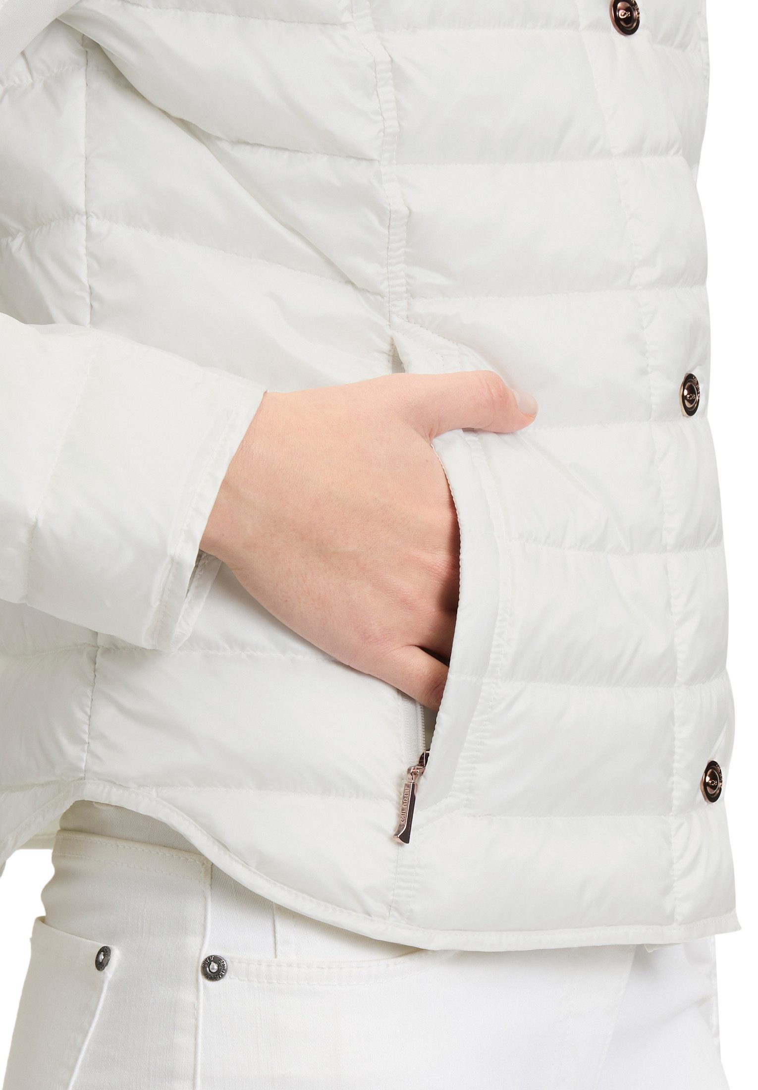 Gil Bret Steppjacke mit Umlegekragen