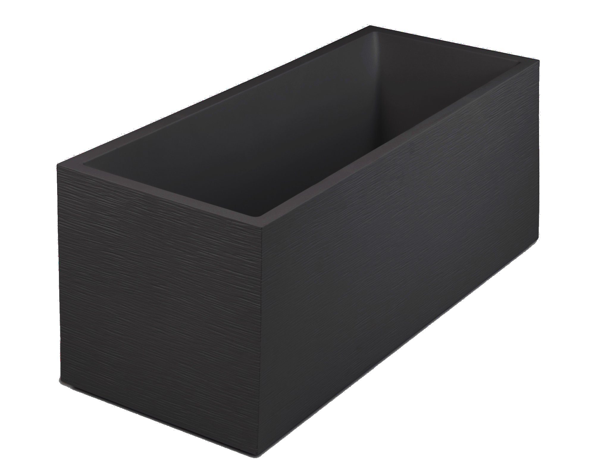 ONDIS24 Pflanzkübel Ondis24 Pflanzkübel Vulkan"Pierre" 100cm graphit