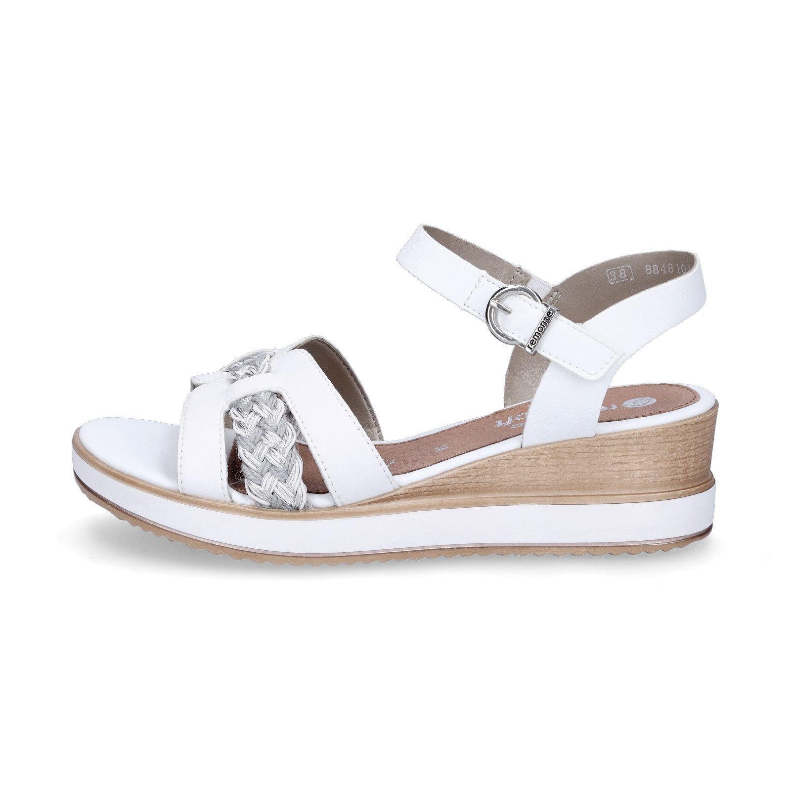 Remonte Remonte Damen Sandalette weiß Sandale günstig online kaufen