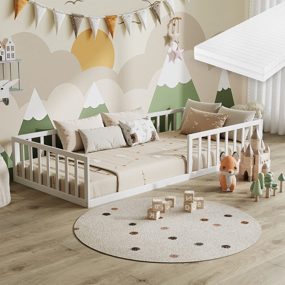 VitaliSpa® Kinderbett Minno, Weiß, 90x200 mit günstig online kaufen